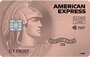 セゾンローズアメックスの券面画像