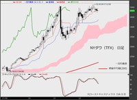 NYダウ（TFX）　日足　チャート