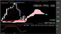 【日経225（TFX）　日足　チャート】